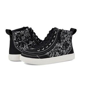 USED Return Billy Footwear Women's Classic High Top Paisley Size 7.5 W $80 BY727